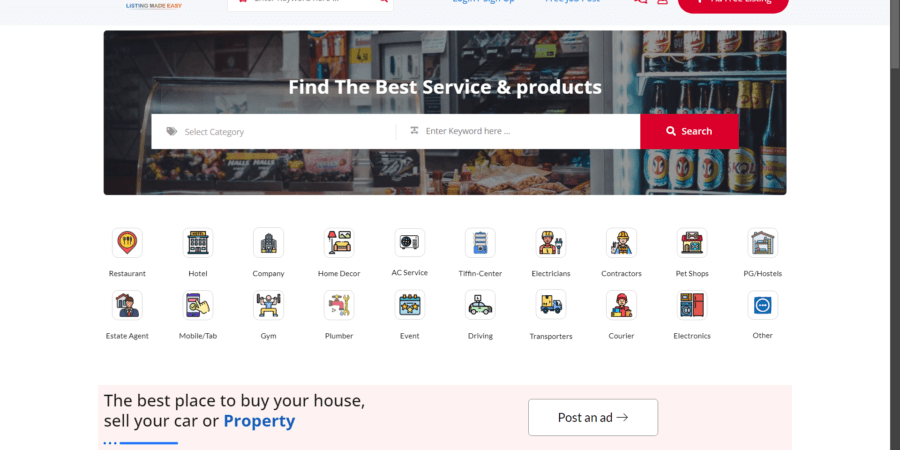 Add Free Listing on ListMeFast