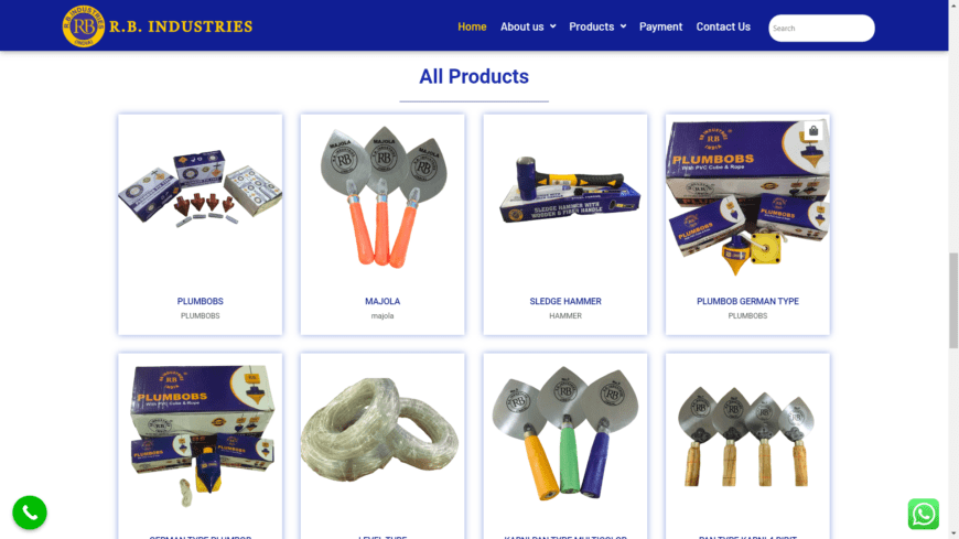 RB industries Hardware Manufacturing