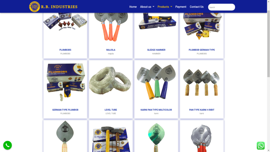 RB industries Hardware Manufacturing