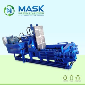 Metal-scrap-baling-machine